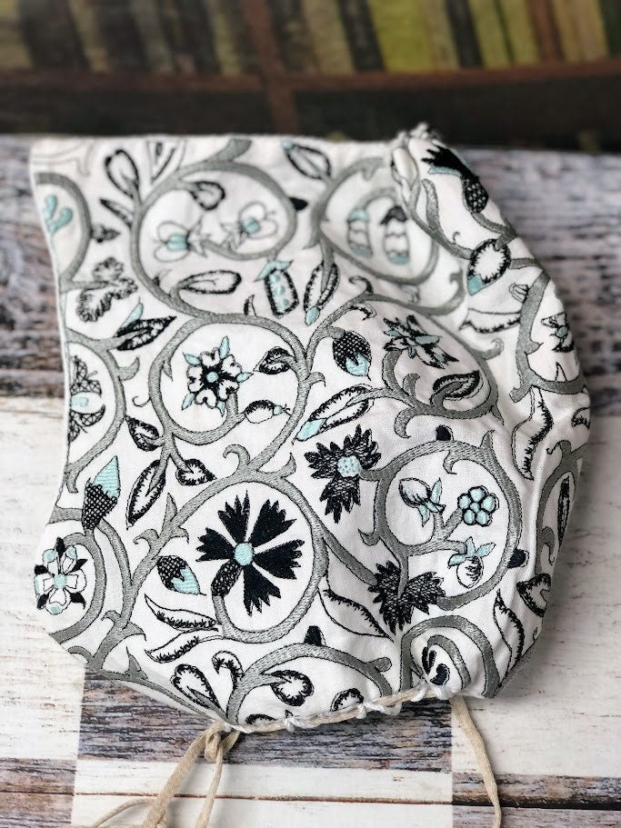 Enchanting Silver and Aqua Sea Foam Coif - In Stock, Ready to Ship