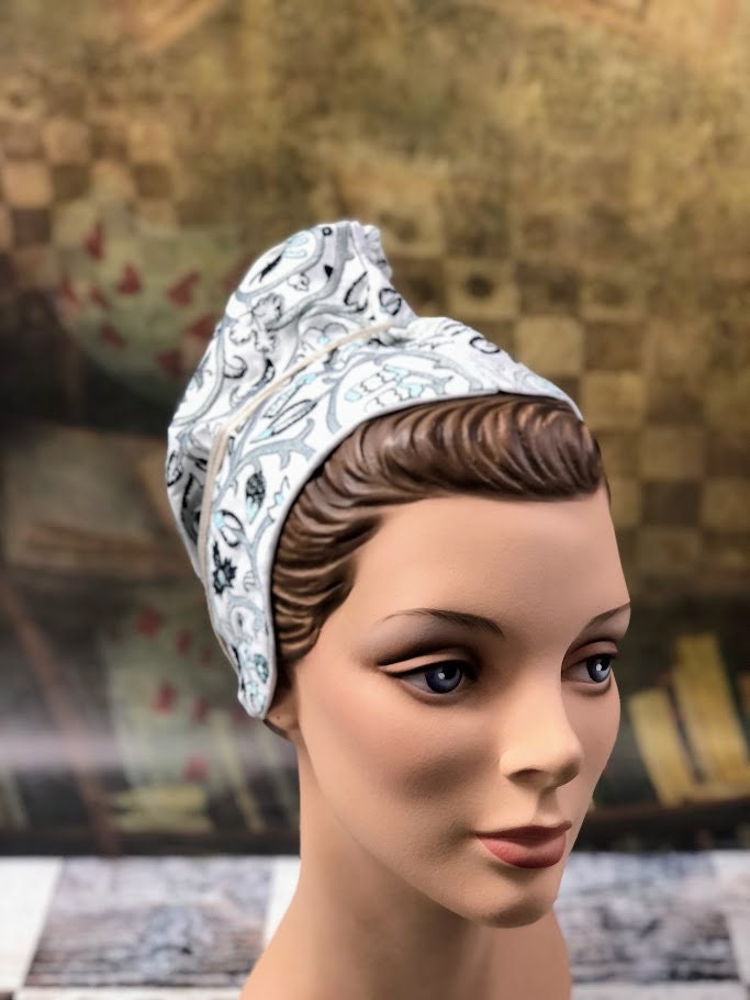 Enchanting Silver and Aqua Sea Foam Coif - In Stock, Ready to Ship